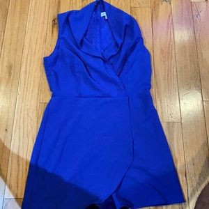 Emerald sundae blue romper jumpsuit